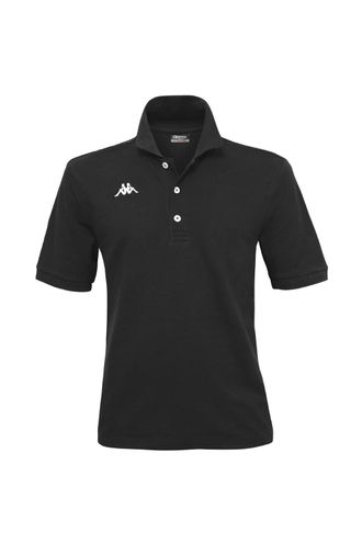 Camiseta-Polo-para-Hombre-Logo-Sharas-Mss-Kappa-Negro