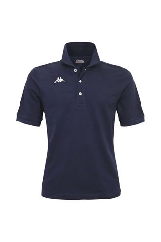 Camiseta-Polo-para-Hombre-Logo-Sharas-Mss-Kappa-Azul