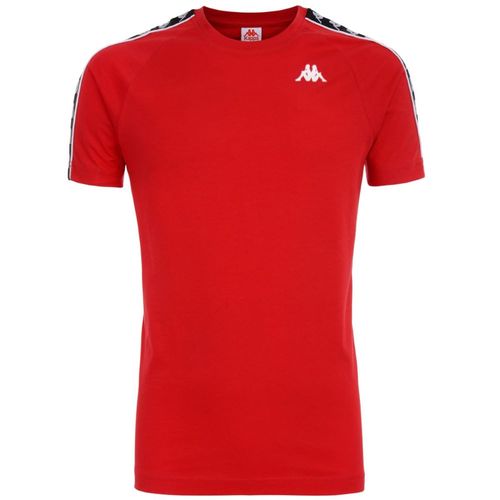 Camiseta-para-Hombre-222-Banda-Coen-Slim-Kappa-Rojo