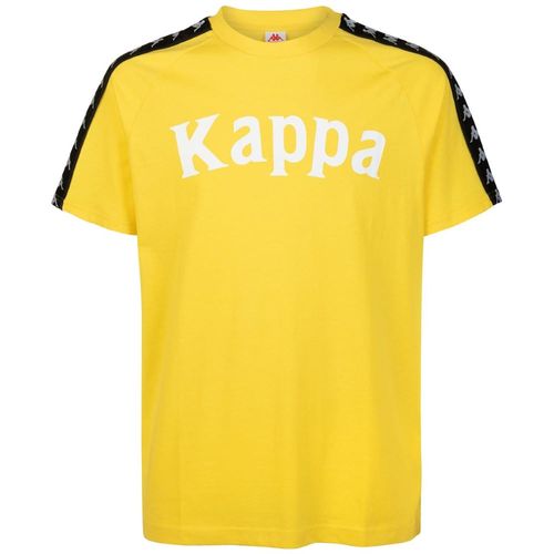 Camiseta-para-Hombre-222-Banda-Balima-Kappa-Amarillo