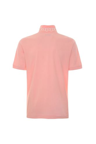 Camiseta-Polo-para-Hombre-Logo-Life-Mss-Kappa-Rosado