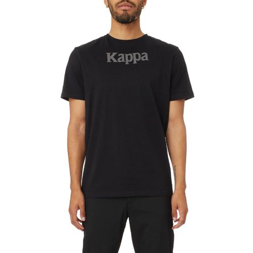 Camiseta-para-Hombre-Authentic-Runis-Kappa-Negro