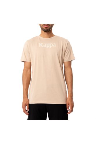 Camiseta-para-Hombre-Authentic-Runis-Kappa-Beige