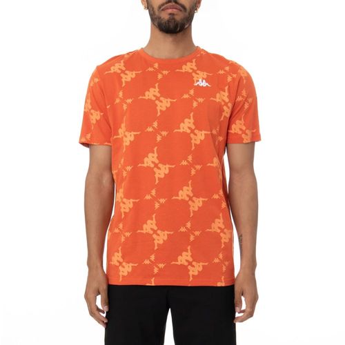 Camiseta-para-Hombre-Authentic-Ebit-Kappa-Naranja
