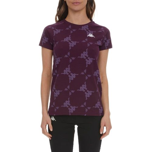 Camiseta-Mujer-Authentic-Kapan-Kappa-Violeta