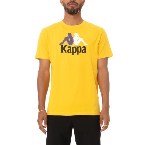 Camiseta-Authentic-Estessi-Amarilla-Manga-Corta-Hombre-Kappa