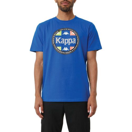 Camiseta-Authentic-Paddys-Azul-Manga-Corta-Hombre-Kappa