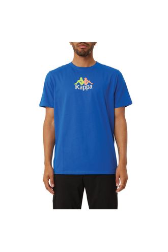 Camiseta-Authentic-Molongio-Azul-Manga-Corta-Hombre-Kappa