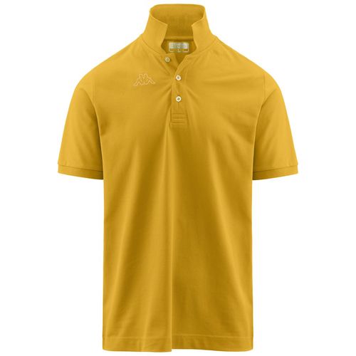 Camiseta-Logo-Life-Mss-Amarilla-Polo-Hombre-Kappa