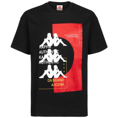 Camiseta-Authentic-Hb-Etas-Negra-Manga-Corta-Kappa