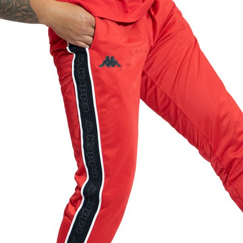 Pantalon Logo Tape Alic 2 Rojo Polar Hombre Kappa - Kappa Colombia
