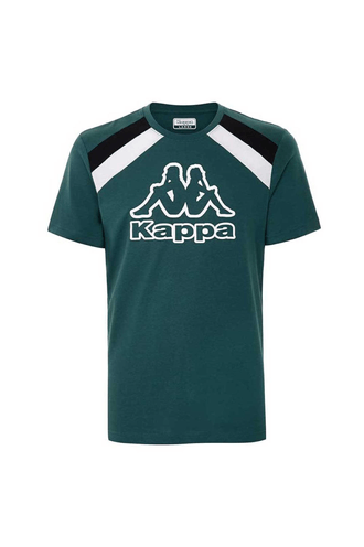 Camiseta-Logo-Coku-Manga-corta-Hombre-Verde-Kappa-