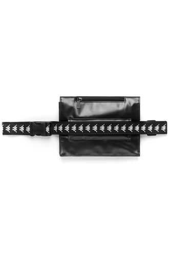 Riñonera-222-Banda-Balli-Unisex-Negro-Kappa-
